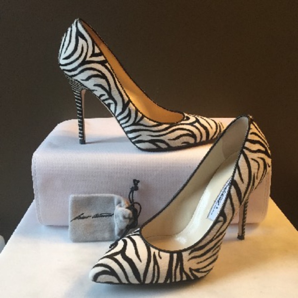 Brian Atwood - B+W Ponyhair Pumps US 8 | IT 38